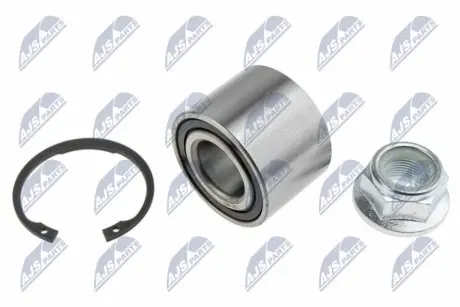 Фото Підшипник маточини (задньої) Renault Megane/Clio 01- (25x52x37) NTY (KLTRE009) зображення 1