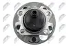 Підшипник маточини (задньої) Toyota Auris/Corolla 06-16 (+ABS) NTY (KLTTY090) зображення 4