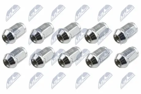 КОМПЛЕКТ ШПИЛЬОК КОЛЕСА | CHRYSLER GRAND VOYAGER 1991-2015, TOWN&COUNTRY 1991-2015 10 PCS NTY KSP-CH-003