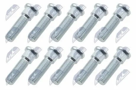 КОМПЛЕКТ ШПИЛЬОК КОЛЕСА | MITSUBISHI PAJERO 91-, 00-, 06- /10 PCS/ NTY KSP-MS-001 Купити в Україні