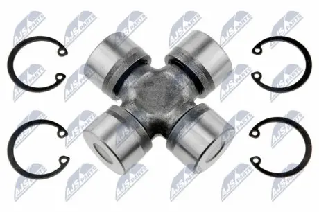 ХРЕСТОВИНА КАРДАННОГО ВАЛУ (ШАРНІР НЕ РІВНИХ КУТОВИХ ШВИДКОСТЕЙ) | MITSUBISHI OUTLANDER 02-06, PAJERO 91-06, PAJERO PININ 98-05, L200 96-07, SPACE RUNNER 91-98, ECLIPSE 95-98, SPACE WAGON 92-00 NTY NKW-MS-006 Купити в Україні