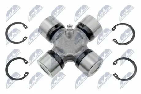 ХРЕСТОВИНА КАРДАННОГО ВАЛУ (ШАРНІР НЕ РІВНИХ КУТОВИХ ШВИДКОСТЕЙ) | NISSAN PATHFINDER 05-, NAVARA 05-, TITAN 03-15, MERCEDES ML 163 98-05, FORD ESCAPE 07-12, EXPLORER 02-10 NTY NKW-NS-006 Купити в Україні