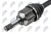 ПІВВІСЬ | ALFA ROMEO 156 1.9JTD 01-, LANCIA LYBRA 1.9JTD 01- /ЛІВ/ NTY (NPW-AR-006) зображення 2