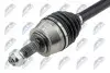 ПІВВІСЬ | ALFA ROMEO 156 1.9JTD 01-, LANCIA LYBRA 1.9JTD 01- /ЛІВ/ NTY (NPW-AR-006) зображення 3