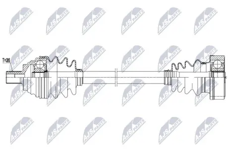 ПІВВІСЬ NTY NPW-AU-103