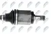 ПІВВІСЬ | BMW X5 E70 06-, X6 E71 08- /ЛІВ/ NTY (NPW-BM-015) зображення 2