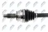 ПІВВІСЬ | BMW X5 E70 06-, X6 E71 08- /ЛІВ/ NTY (NPW-BM-015) зображення 3