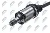 ПІВВІСЬ | BMW XDRIVE 5 F10, F11 09-, 6 F06, F12, F13 09- /ПЕРЕД, ЛІВ/ NTY (NPW-BM-029) зображення 3