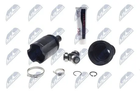 ШАРНІР РІВНИХ КУТОВИХ ШВИДКОСТЕЙ | BMW XDRIVE 5 F10, F11 09-, 6 F06, F12, F13 09-, 7 07- /ПЕРЕД, ЛІВ/ NTY NPW-BM-032 Купити в Україні