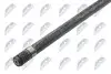 Піввісь BMW X5 (E53) 3.0-4.8 00-06 (R) (L=970mm) NTY (NPW-BM-117) зображення 2