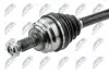 Піввісь BMW X5 (E53) 3.0-4.8 00-06 (R) (L=970mm) NTY (NPW-BM-117) зображення 4