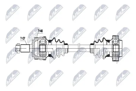 ПІВВІСЬ NTY NPW-BM-199 Купити в Україні