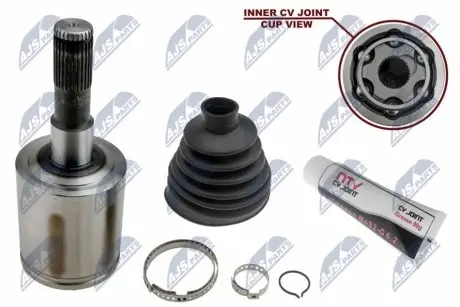 ШАРНІР РІВНИХ КУТОВИХ ШВИДКОСТЕЙ | JEEP GRAND CHEROKEE 10-, DODGE NITRO 07-12, JEEP LIBERTY II 08-13 /ЛІВ/ NTY NPW-CH-028
