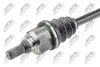 Піввісь (передня) Citroen C3/Opel Crossland 17- (L) (37x25/615) (АКПП 6-ступка) NTY (NPWCT101) зображення 2