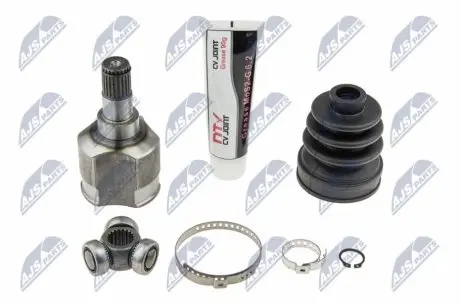 ШАРНІР РІВНИХ КУТОВИХ ШВИДКОСТЕЙ | DAEWOO KALOS 1.2 02-, CHEVROLET SPARK 1.0 00-, AVEO 1.2 04 NTY NPW-DW-012