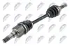 Піввісь (передня) Ford Focus 1.6-2.0 98-04 (L) (25x26x613) NTY (NPW-FR-024) зображення 1