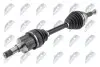 Піввісь Ford Connect 02- (L) (25x26x632) NTY (NPW-FR-055) зображення 1