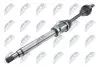 Піввісь (передня) Ford Connect 02- (R) (25x26x963) NTY (NPW-FR-056) зображення 1
