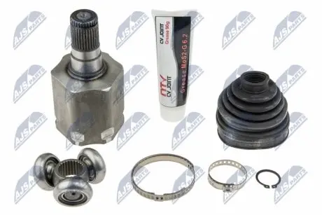 ШАРНІР РІВНИХ КУТОВИХ ШВИДКОСТЕЙ | FORD MONDEO 2.0TDCI, 2.3I IV 07-14, S-MAX 2.0TDCI, 2.3I 06- /ЛІВ, SKRZYNIA AUTOMAT AWF21/ NTY NPW-FR-065 Купити в Україні