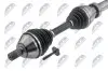 ПІВВІСЬ | FORD MONDEO 2.5 07-, S-MAX 2.5ST 06-, VOLVO S60II/V60I D3,D4,D5 10-, S80II/V70III 2.0TDI,2.4D,2.5T,D5 06- /ПЕРЕД,ПРАВ,MTM/ NTY (NPWFR157) зображення 4