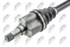 Фото ПІВВІСЬ | FIAT DUCATO 2.3D MULTIJET 11-, CITROEN JUMPER 2.2HDI 11-, PEUGEOT BOXER 2.2HDI 11- /ЛІВ/ NTY (NPWFT037) зображення 2