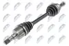 ПІВВІСЬ | FIAT GRANDE PUNTO 1.6D MULTIJET/1.9D MUTLIJET 05-, PUNTO EVO 1.6D MULTIJET 09-, ALFA ROMEO MITO 1.6JTDM 08- /ЛІВ,MTM/ NTY (NPWFT043) зображення 1