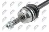ПІВВІСЬ | FIAT GRANDE PUNTO 1.6D MULTIJET/1.9D MUTLIJET 05-, PUNTO EVO 1.6D MULTIJET 09-, ALFA ROMEO MITO 1.6JTDM 08- /ЛІВ,MTM/ NTY (NPWFT043) зображення 3