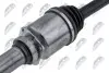 ПІВВІСЬ | FIAT BRAVO II 1.6D MILTIJET,1.9D MULTIJET 07-, LANCIA DELTA 1.6D MULTIJET 08-14 /ПРАВ,MTM/ NTY (NPWFT067) зображення 3
