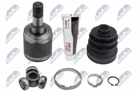 ШАРНІР РІВНИХ КУТОВИХ ШВИДКОСТЕЙ | HONDA CIVIC EJ/EK 1.4,1.5,1.6 95-01 /ЛІВ/ NTY NPW-HD-001 Купити в Україні