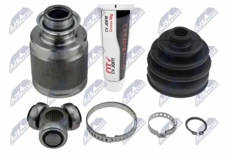 ШАРНІР РІВНИХ КУТОВИХ ШВИДКОСТЕЙ | HONDA HR-V /ATM/MTM/ GH 98-05, CIVIC EJ6/EJ7/EJ8 95-01, EU/EP/ES 01-, FK 06-12, JAZZ GD/GE 03-08-, ACCORD CL 02-08, CITY ZX 04-, STREAM 00-06 /ЛІВ/ NTY NPW-HD-007 Купити в Україні