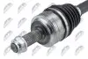 ПІВВІСЬ | HONDA CIVIC 2.2CTDI 05-12 /ПРАВ/ NTY (NPWHD083) зображення 2