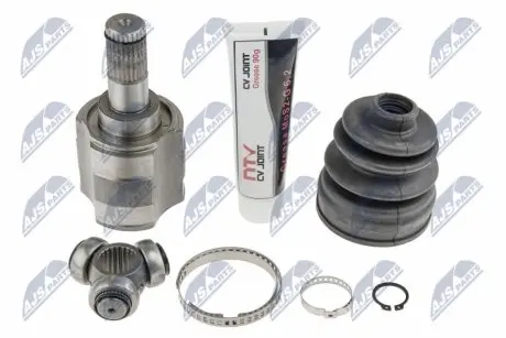 Фото ШАРНІР РІВНИХ КУТОВИХ ШВИДКОСТЕЙ | KIA CERATO II 08-, VENGA 09-, SOUL 08-, HYUNDAI I30 07- /ЛІВ/ NTY (NPW-KA-318) зображення 1