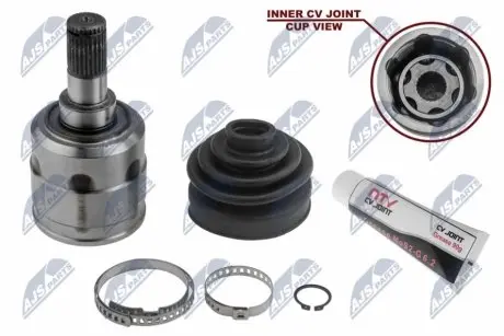 Фото ШАРНІР РІВНИХ КУТОВИХ ШВИДКОСТЕЙ | KIA SPORTAGE 1.7/2.0CRDI 2WD 10-, HYUNDAI IX35 1.7/2.0CRDI 2WD 10- /Л/П,MTM/ NTY (NPWKA328) зображення 1