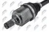ПІВВІСЬ | LAND ROVER DISCOVERY SPORT L550 2.0D,2.2D 4WD 14-, RANGE ROVER EVOQUE 2.2D 4WD 11- /ПЕРЕД,ЛІВ,ATM/ NTY (NPWLR021) зображення 2