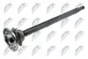 ПІВВІСЬ ЗАД. | MERCEDES SPRINTER 906/907 06-,VW CRAFTER 06- /Z=26T, L=890MM ЛІВ/ NTY (NPW-ME-012) зображення 1