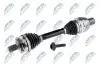 ПІВВІСЬ | MERCEDES W176 A160/A180 12-, W242/W246 B160/B180 11-, C117/X117 CLA180/CLA200/CLA250 W117 13- /ATM,ПЕРЕД,ПРАВ/ NTY (NPW-ME-064) зображення 1