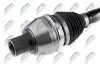 ПІВВІСЬ | MERCEDES W176 A160/A180 12-, W242/W246 B160/B180 11-, C117/X117 CLA180/CLA200/CLA250 W117 13- /ATM,ПЕРЕД,ПРАВ/ NTY (NPW-ME-064) зображення 3