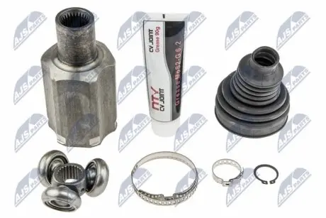 ШАРНІР РІВНИХ КУТОВИХ ШВИДКОСТЕЙ | MERCEDES GLC 4MATIC 15- /ATM,ПЕРЕД,ЛІВ/ NTY NPW-ME-088 Купити в Україні