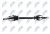 ПІВВІСЬ | MERCEDES A W169 A150,A160CDI,A170,A180,A200 04-12, B W245 B150,B170,B180,B200 05-11 /ЛІВ,MTM/ NTY (NPW-ME-106) зображення 1
