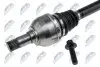 ПІВВІСЬ | MERCEDES A180CDI/A200CDI/A220CDI W176/B180CDI/B200CDI/B220CDI W246 12-, GLA 180CDI/200CDI/220CDI, CLA 180CDI/200CDI/220CDI 14- /ЛІВ/ NTY (NPW-ME-116) зображення 2