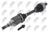 ПІВВІСЬ | MERCEDES C W205/S205/C205/A205 4MATIC 13- /ПРАВ,ПЕРЕД,ATM 9G-TRONIC/ NTY (NPWME144) зображення 1