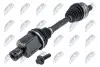 ПІВВІСЬ | MERCEDES C W205/S205/C205/A205 4MATIC 13- /ЛІВ,ПЕРЕД,ATM 9G-TRONIC/ NTY (NPWME146) зображення 1