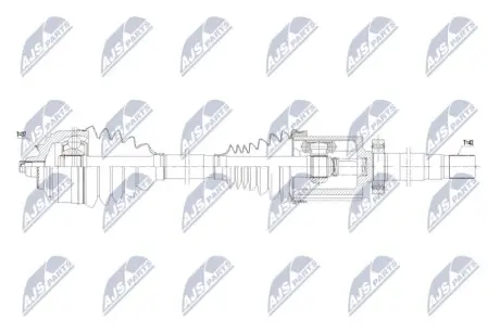 Напіввісь NTY NPW-ME-172 Купити в Україні