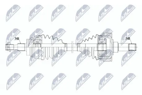 Напіввісь NTY NPW-ME-174