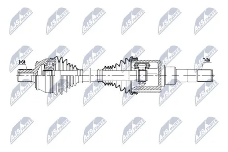 Полуось NTY NPW-ME-183