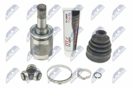 ШАРНІР РІВНИХ КУТОВИХ ШВИДКОСТЕЙ | MITSUBISHI OUTLANDER I/II/III 02-, ASX 10-, PEUGEOT 4007 07-12, LANCER 4WD 07-/ЗАД/ NTY NPW-MS-044 Купити в Україні