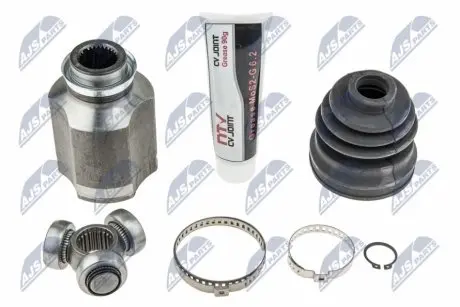 ШАРНІР РІВНИХ КУТОВИХ ШВИДКОСТЕЙ | MAZDA 626 GE 1.8,2.0,2.0TD 91- /ПРАВ/ NTY NPWMZ010P Купити в Україні