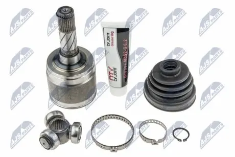 ШАРНІР РІВНИХ КУТОВИХ ШВИДКОСТЕЙ | MAZDA B2200/B2500/B2600 96-06, FORD RANGER 01-06, KIA SPORTAGE 2.0 94-03 /ПРАВ, WEWN¤TRZ TRIPOD/ NTY NPW-MZ-035 Купити в Україні