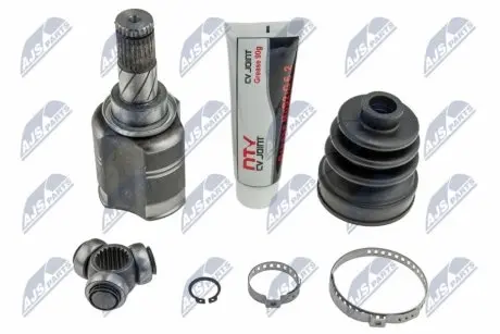 Фото ШАРНІР РІВНИХ КУТОВИХ ШВИДКОСТЕЙ | NISSAN NOTE ATM 05-, MICRA K12 ATM 1.0,1.2,1.3 05- Л/П NTY (NPW-NS-015) зображення 1