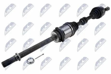 ПІВВІСЬ | NISSAN PRIMERA P12 1.9DCI 02- /ПРАВ,MTM/ NTY NPWNS157